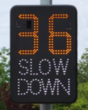 Picture of Vehicle Activated Sign