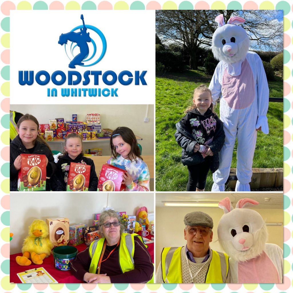 Photo Collage from Woodstock in Whitwick Easter Event 2024