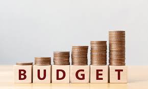 budget sign