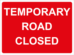 road closed